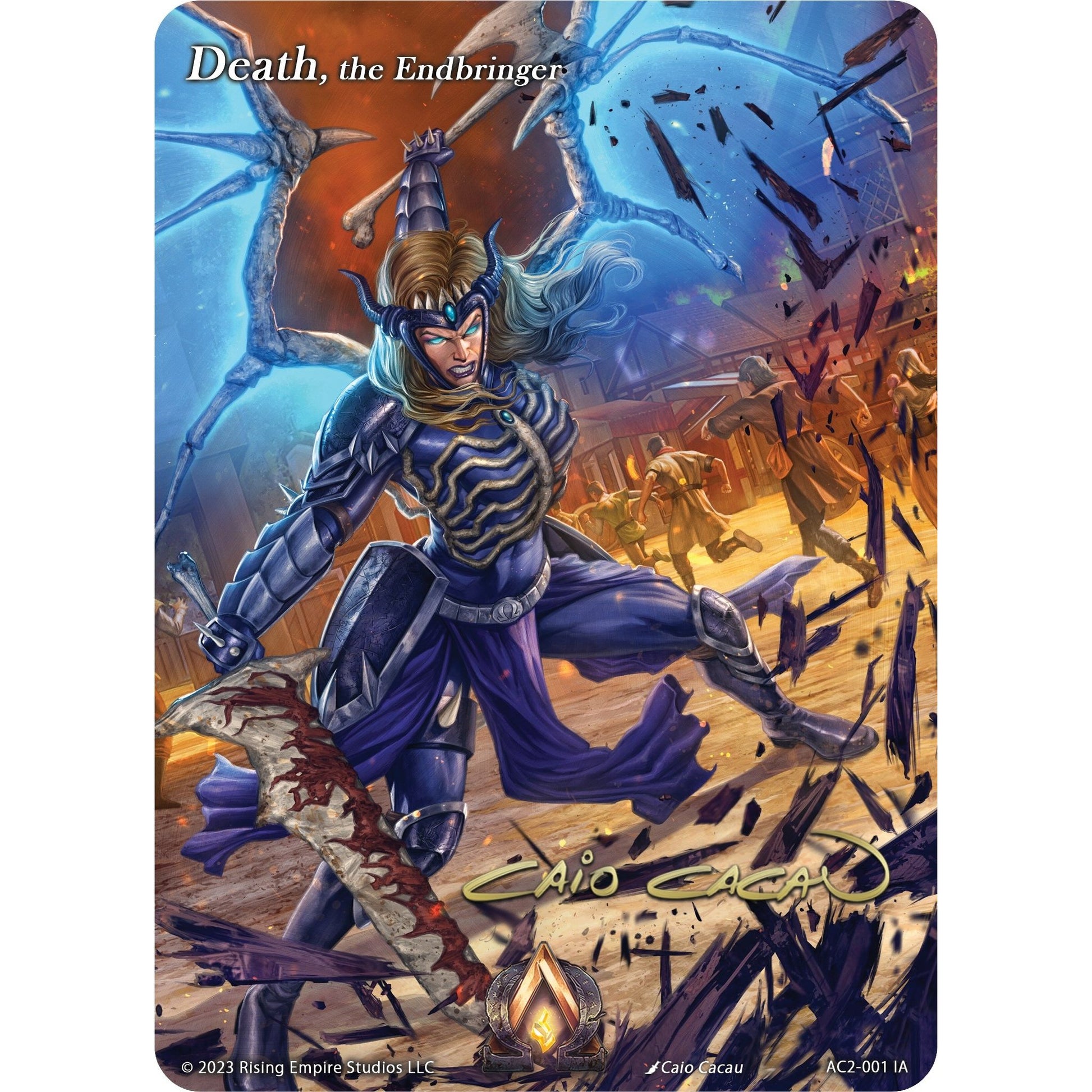 Image for Death, the Endbringer (Iconic Art) (AC2-001 IA) (AC2) - Alpha Clash