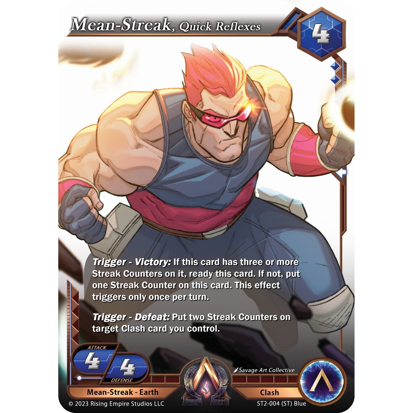 Image for Mean-Streak, Quick Reflexes (ST2-004) (AC2) - Alpha Clash