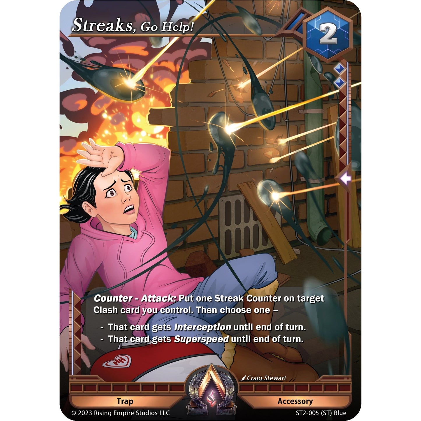 Image for Streaks, Go Help! (ST2-005) (AC2) - Alpha Clash