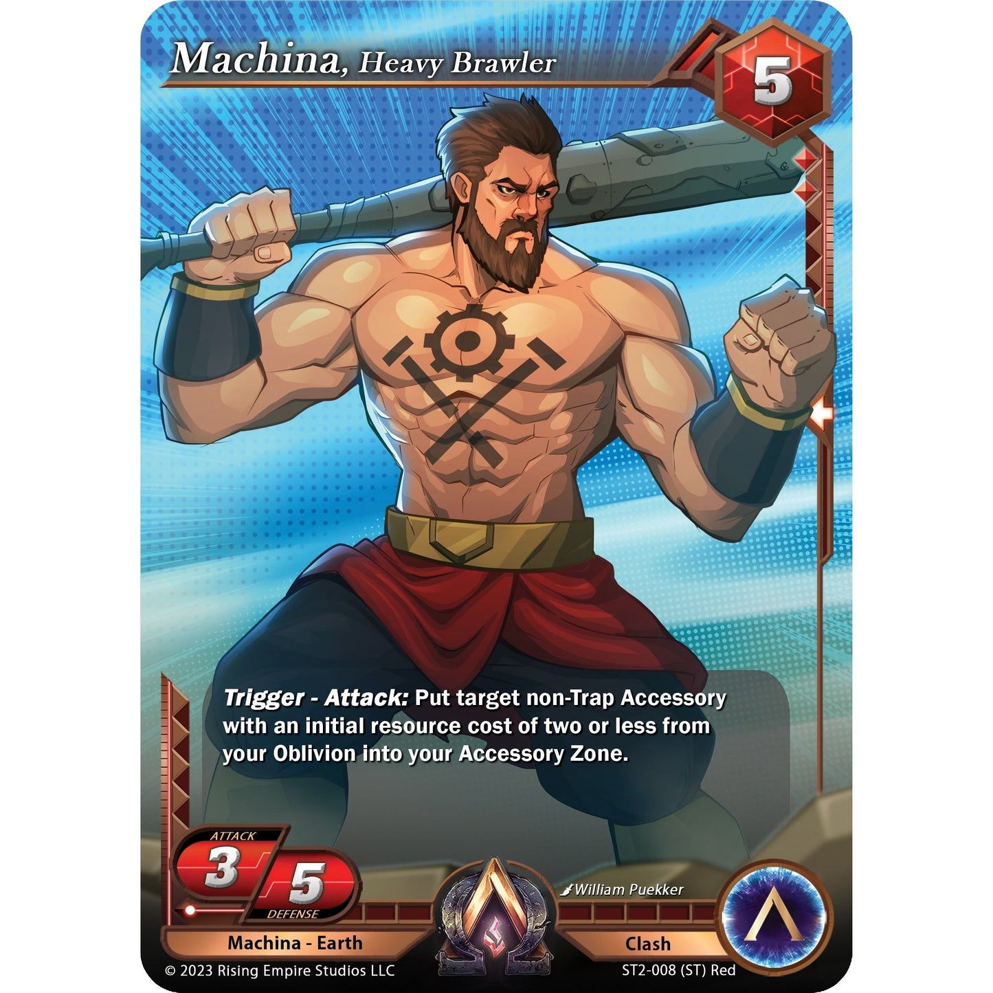 Image for Machina, Heavy Brawler (ST2-008) (AC2) - Alpha Clash