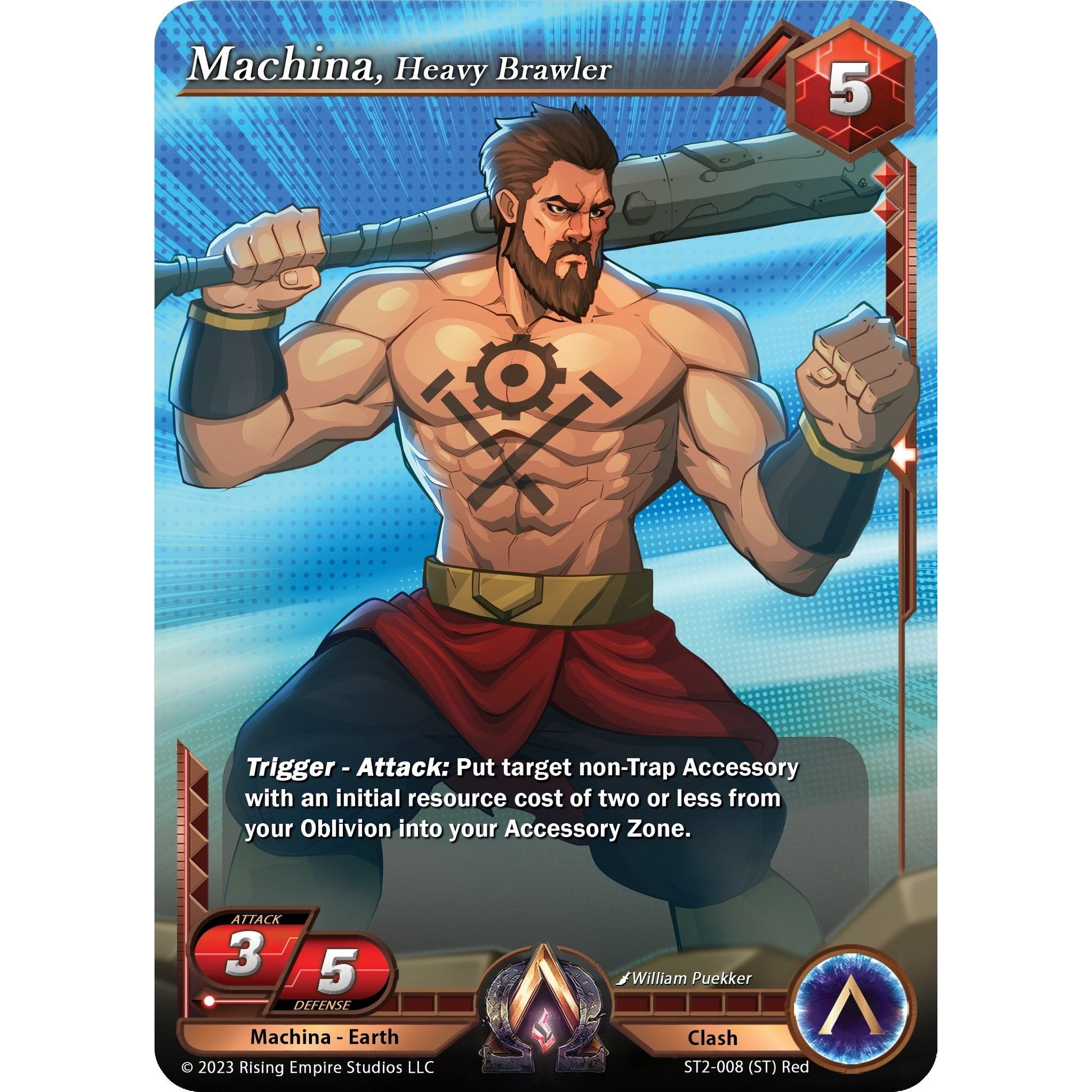 Image for Machina, Heavy Brawler (ST2-008) (AC2) - Alpha Clash