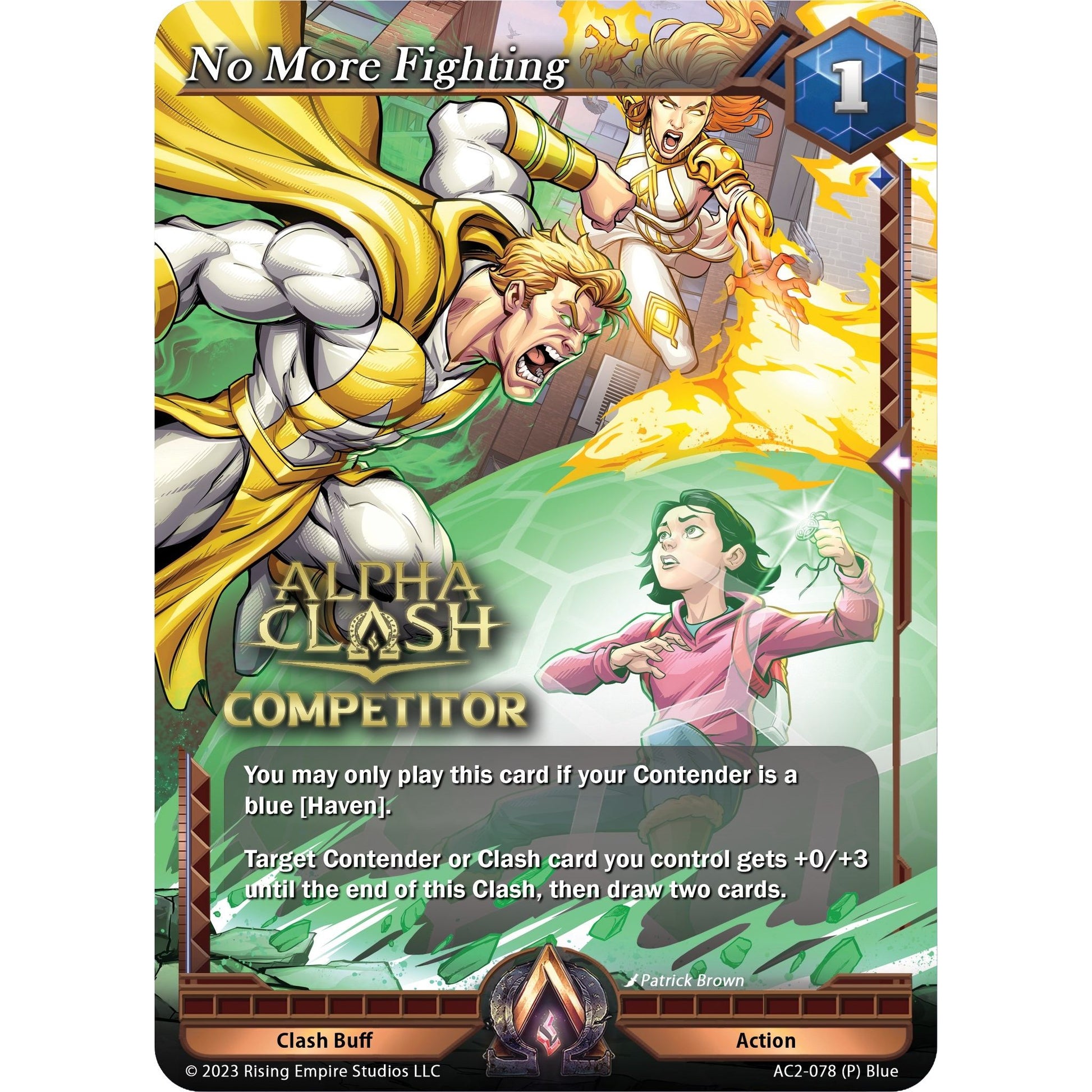 Image for No More Fighting (Competitor) (AC2-078) (AC2) - Alpha Clash