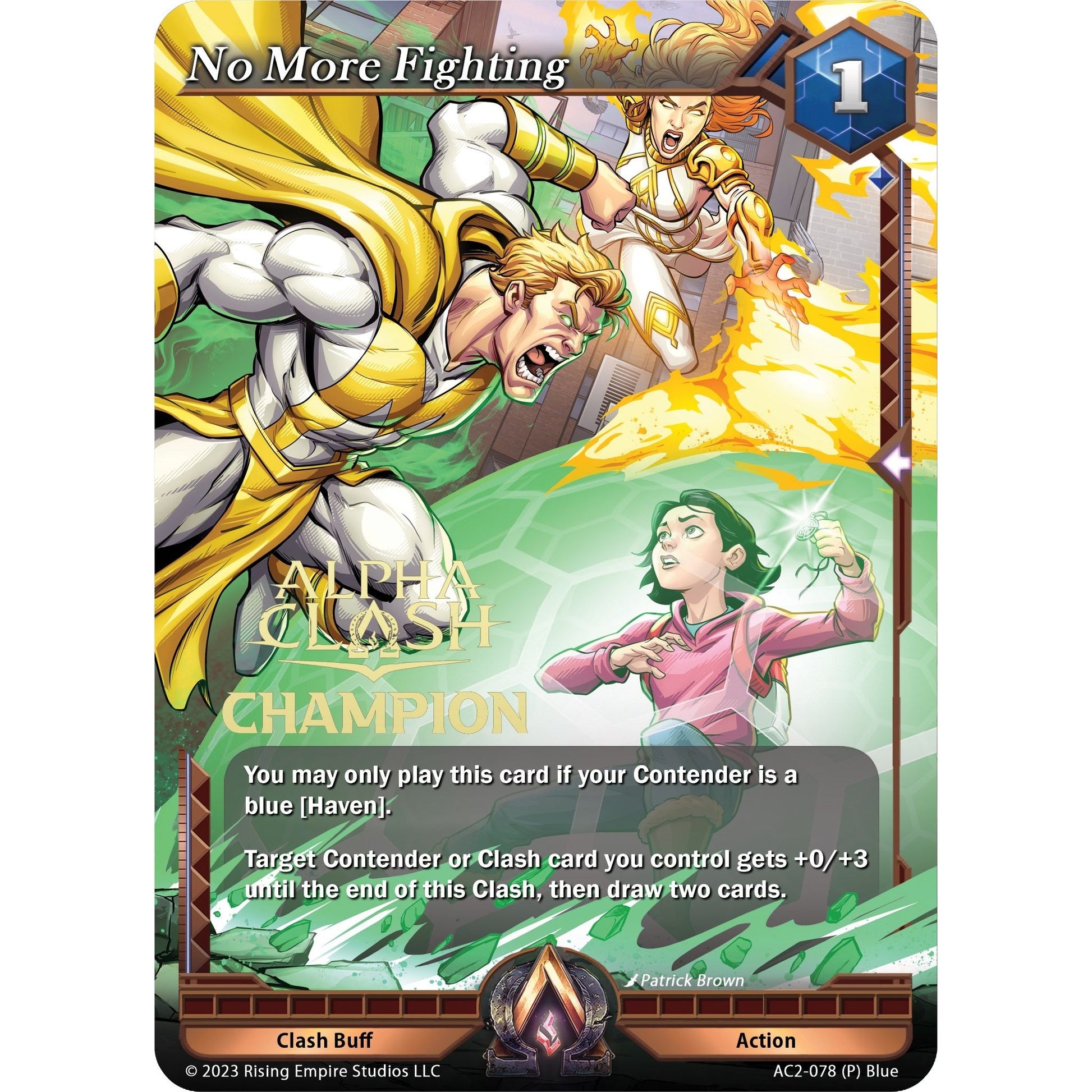 Image for No More Fighting (Champion) (AC2-078) (AC2) - Alpha Clash