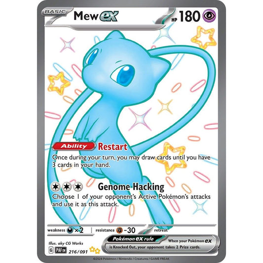 Image for Mew ex (216/091) (PAF) - Pokemon