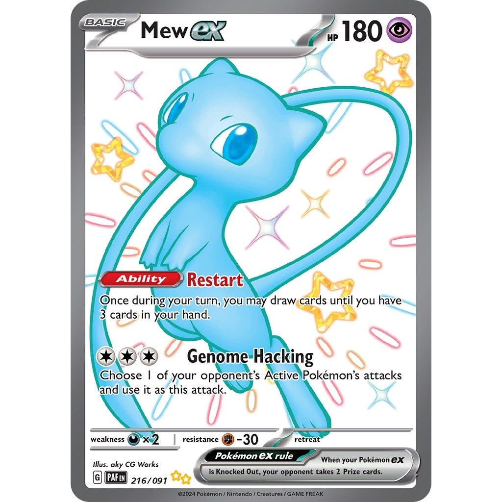 Image for Mew ex (216/091) (PAF) - Pokemon