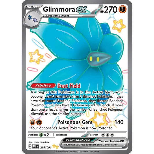 Image for Glimmora ex (218/091) (PAF) - Pokemon
