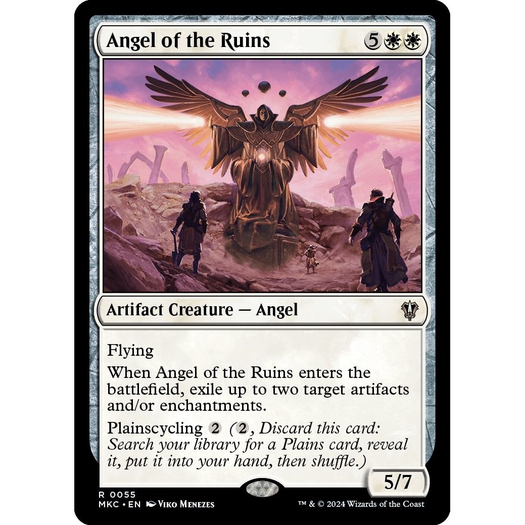 Image for Angel of the Ruins (55) (MKC) - Magic: The Gathering