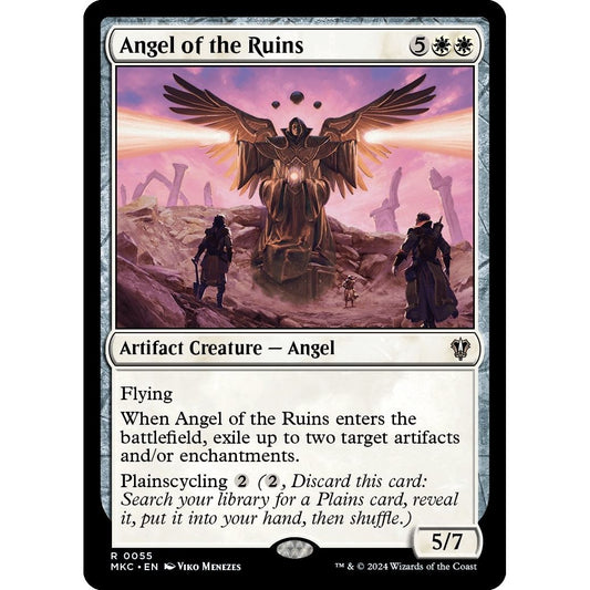 Image for Angel of the Ruins (55) (MKC) - Magic: The Gathering