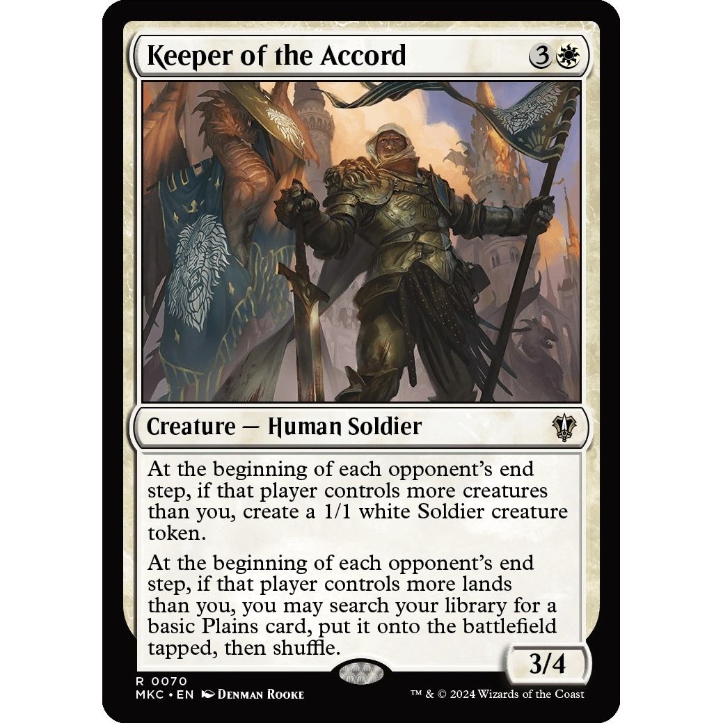 Image for Keeper of the Accord (70) (MKC) - Magic: The Gathering