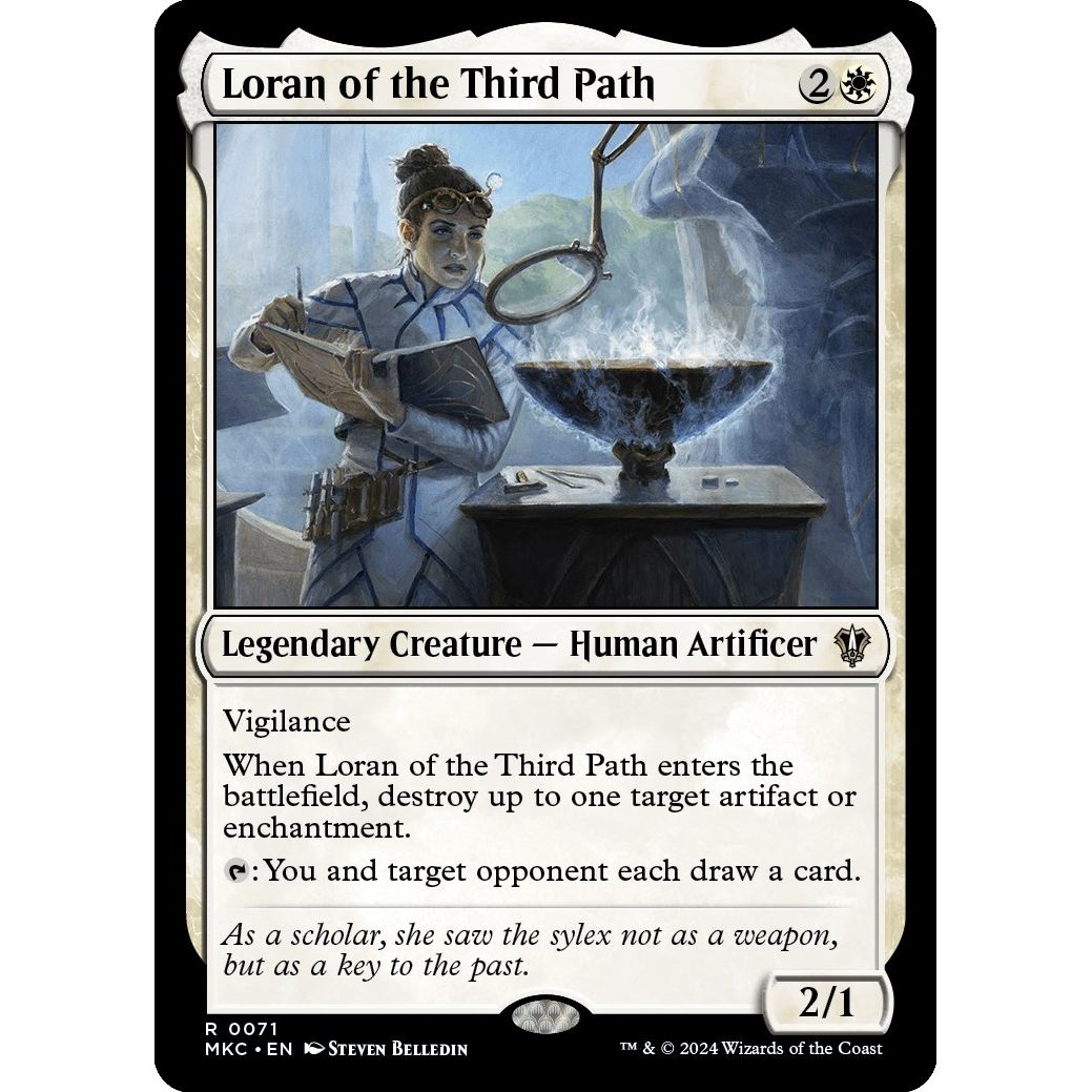 Image for Loran of the Third Path (71) (MKC) - Magic: The Gathering