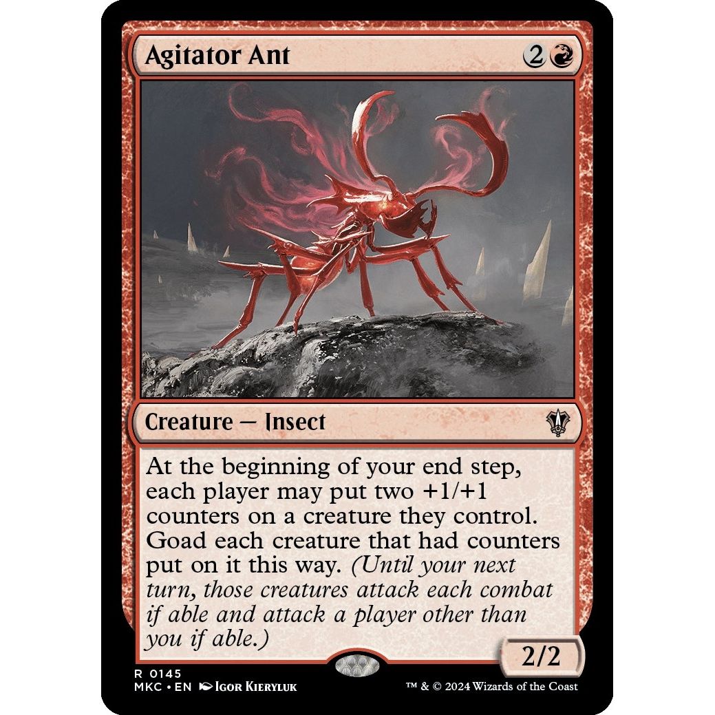 Image for Agitator Ant (145) (MKC) - Magic: The Gathering
