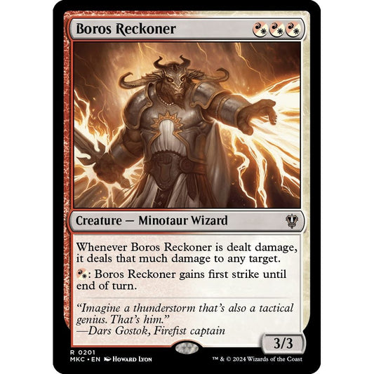 Image for Boros Reckoner (201) (MKC) - Magic: The Gathering