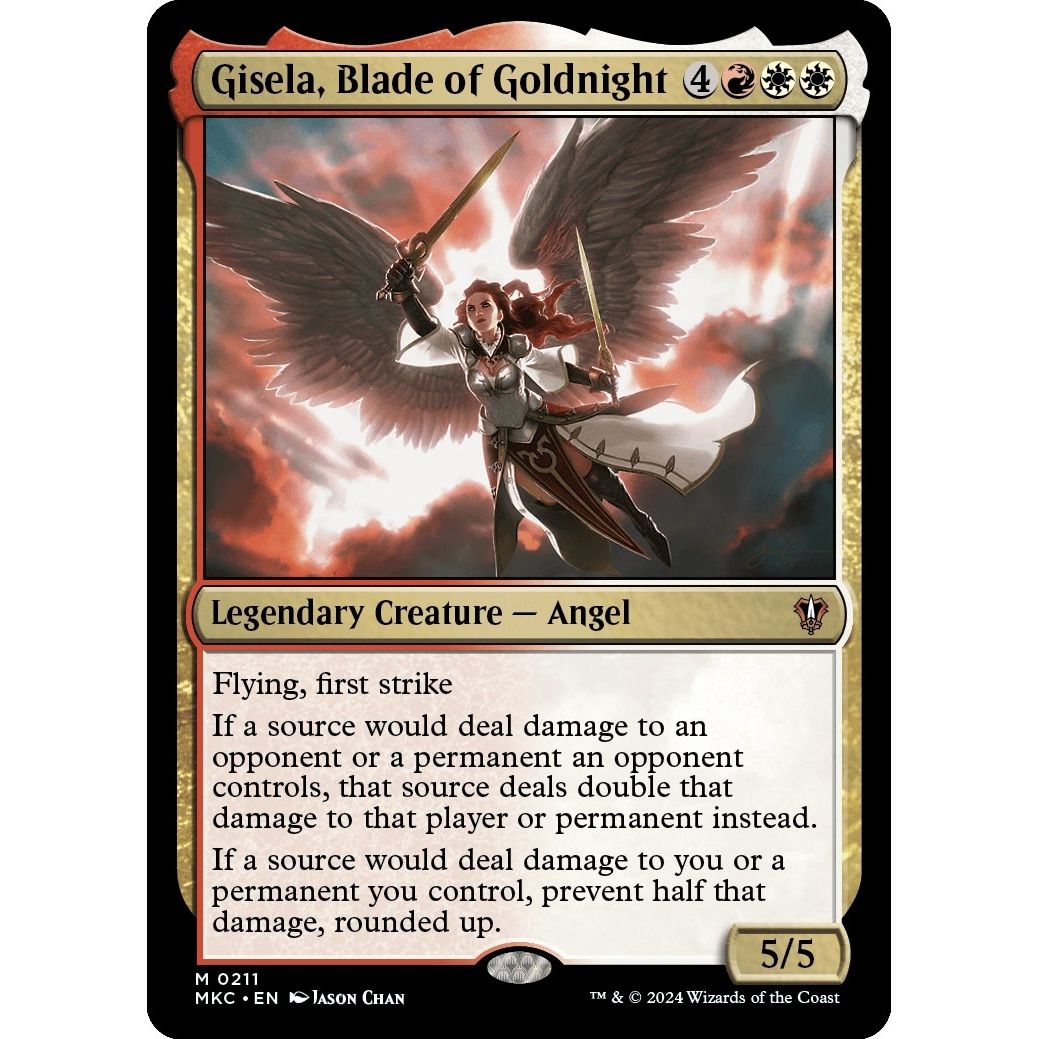 Image for Gisela, Blade of Goldnight (211) (MKC) - Magic: The Gathering