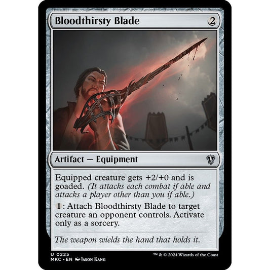 Image for Bloodthirsty Blade (225) (MKC) - Magic: The Gathering