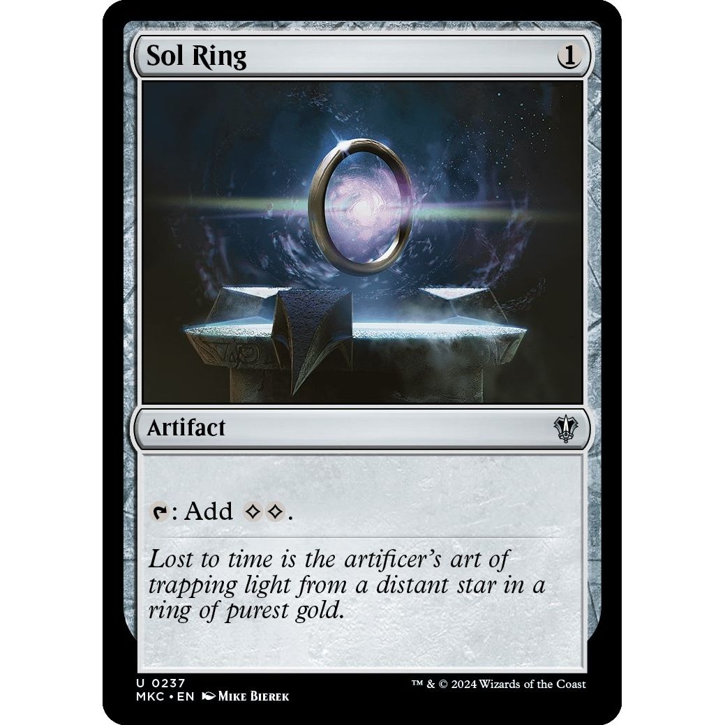 Image for Sol Ring (237) (MKC) - Magic: The Gathering