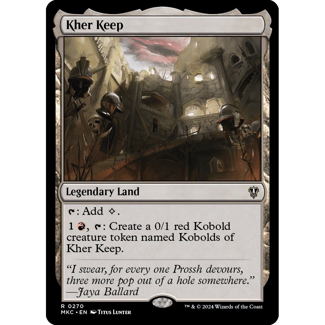 Image for Kher Keep (270) (MKC) - Magic: The Gathering