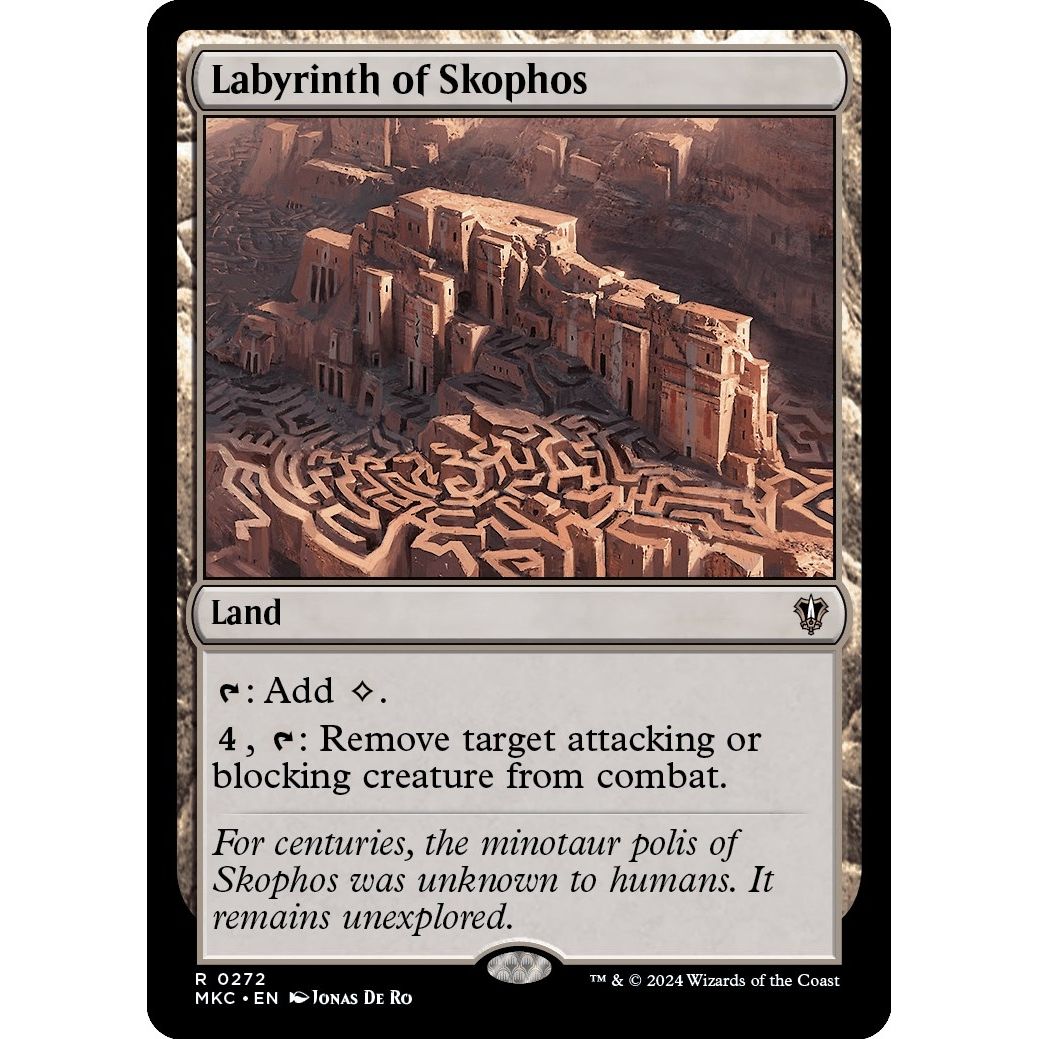 Image for Labyrinth of Skophos (272) (MKC) - Magic: The Gathering
