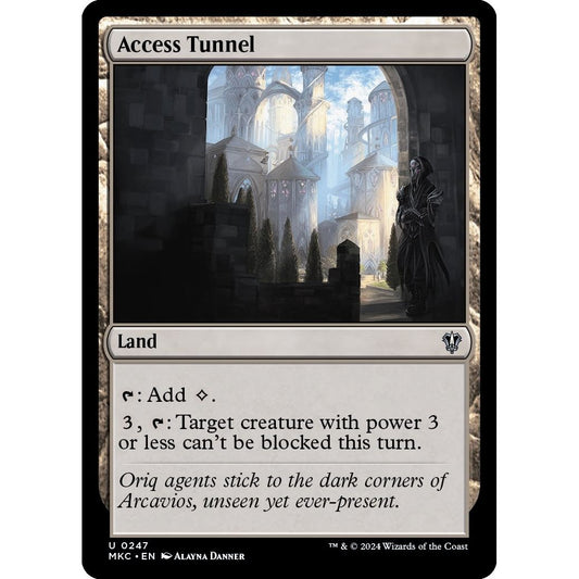 Image for Access Tunnel (247) (MKC) - Magic: The Gathering