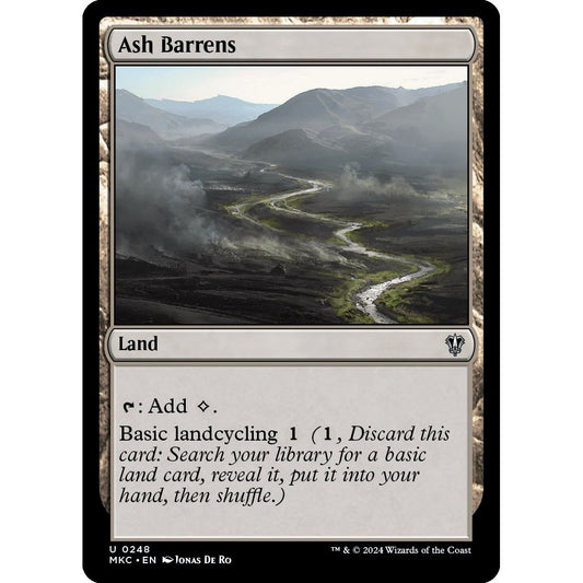 Image for Ash Barrens (248) (MKC) - Magic: The Gathering