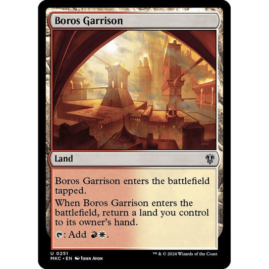 Image for Boros Garrison (251) (MKC) - Magic: The Gathering
