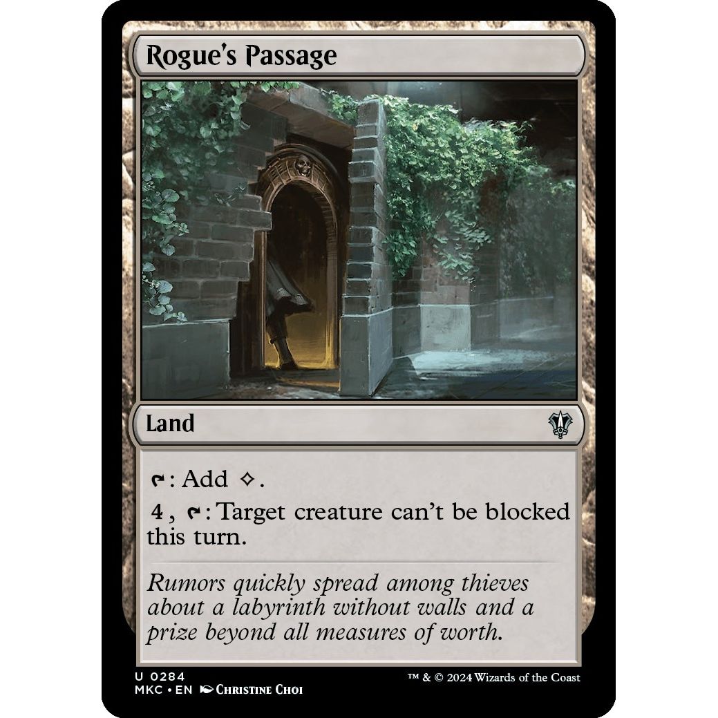 Image for Rogue's Passage (284) (MKC) - Magic: The Gathering