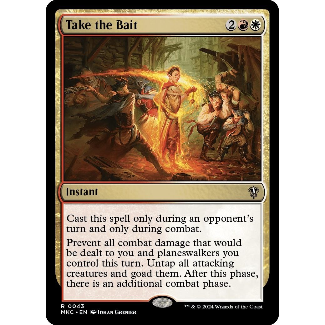 Image for Take the Bait (43) (MKC) - Magic: The Gathering