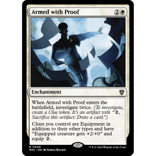 Image for Armed with Proof (9) (MKC) - Magic: The Gathering