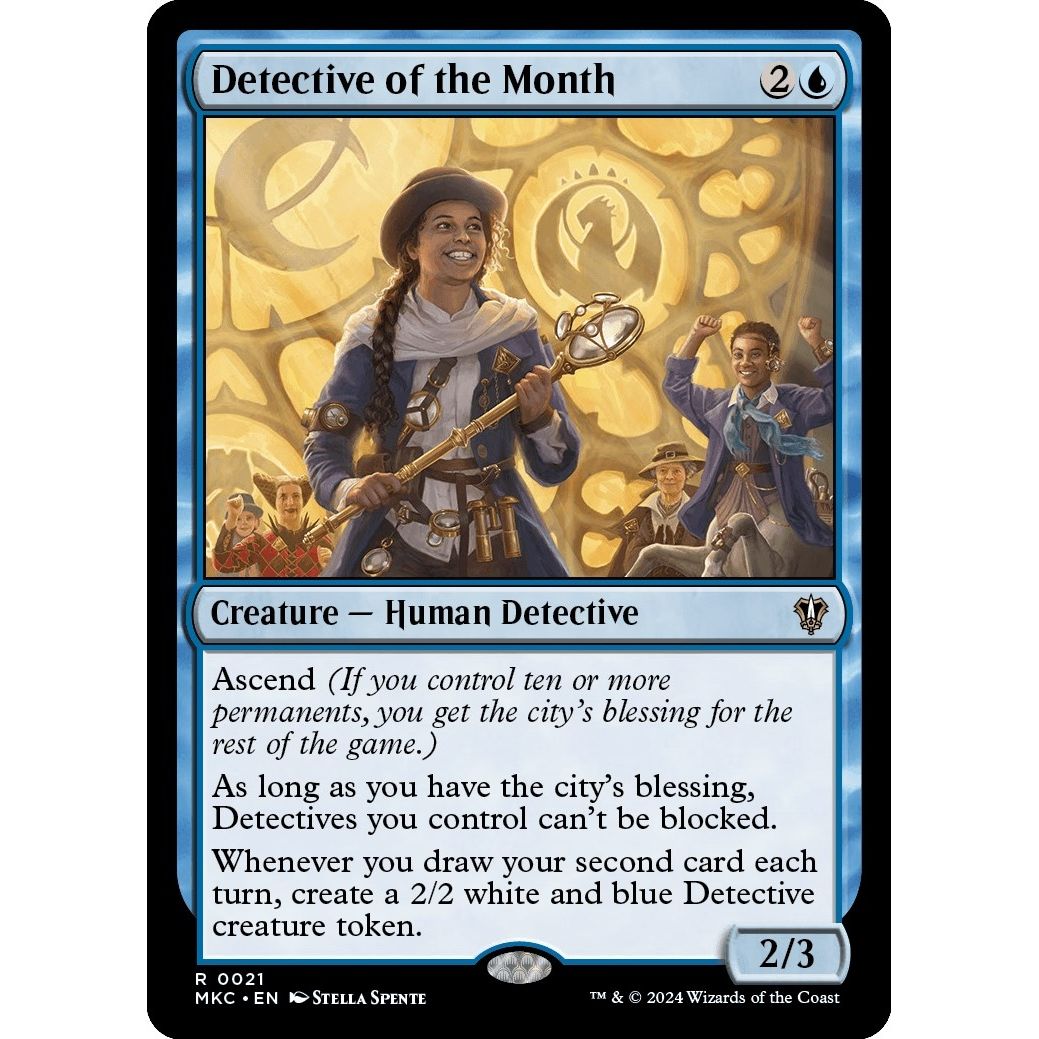 Image for Detective of the Month (21) (MKC) - Magic: The Gathering