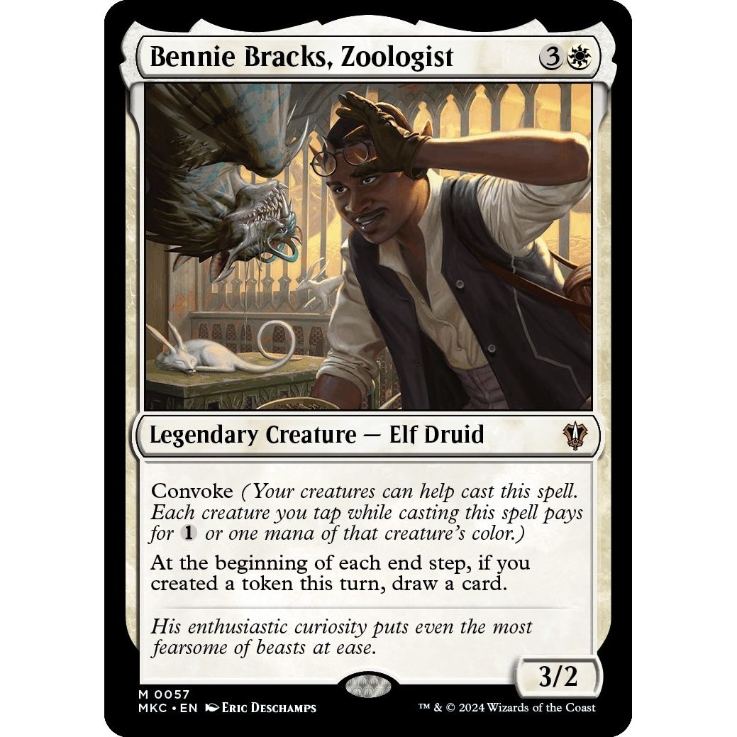 Image for Bennie Bracks, Zoologist (57) (MKC) - Magic: The Gathering