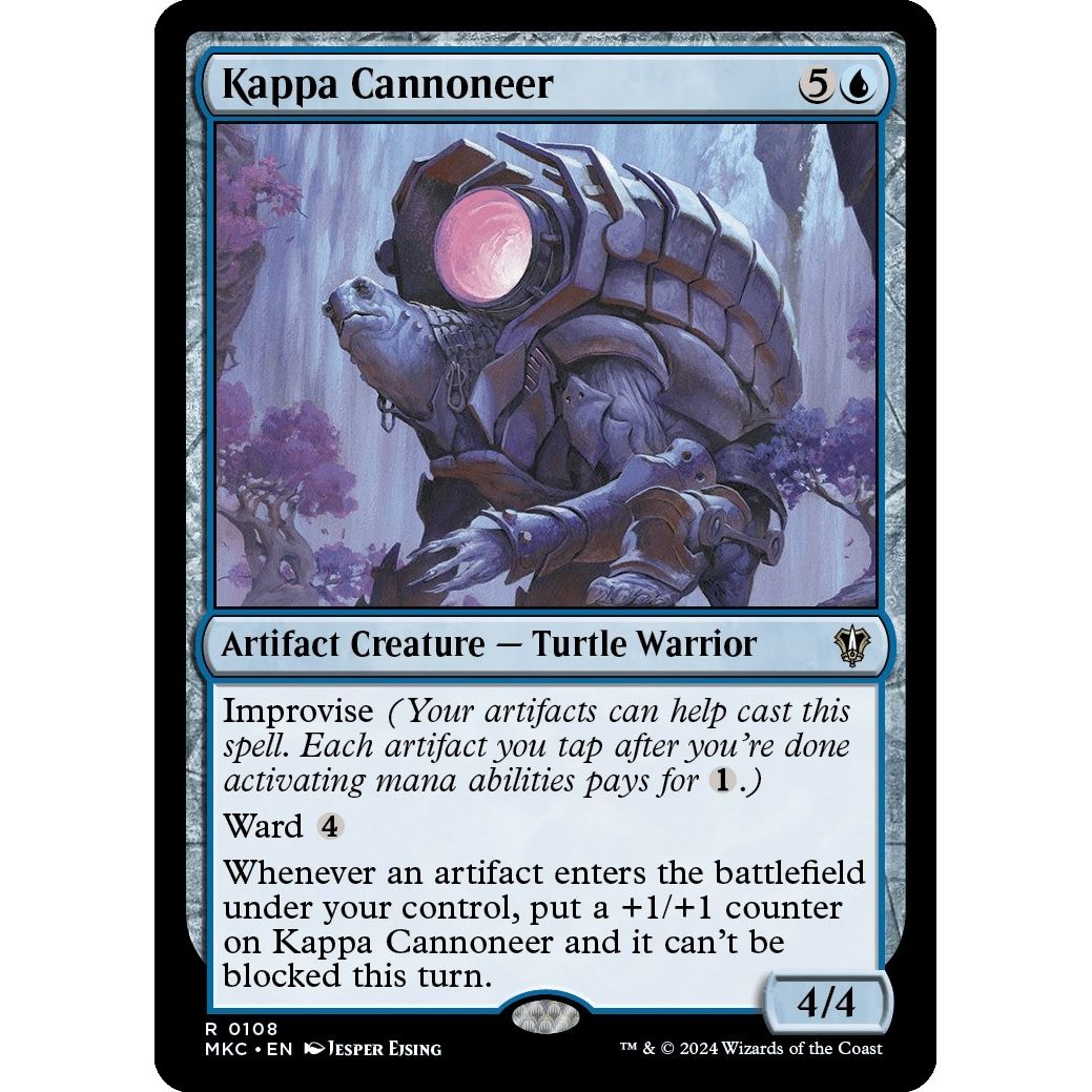 Image for Kappa Cannoneer (108) (MKC) - Magic: The Gathering