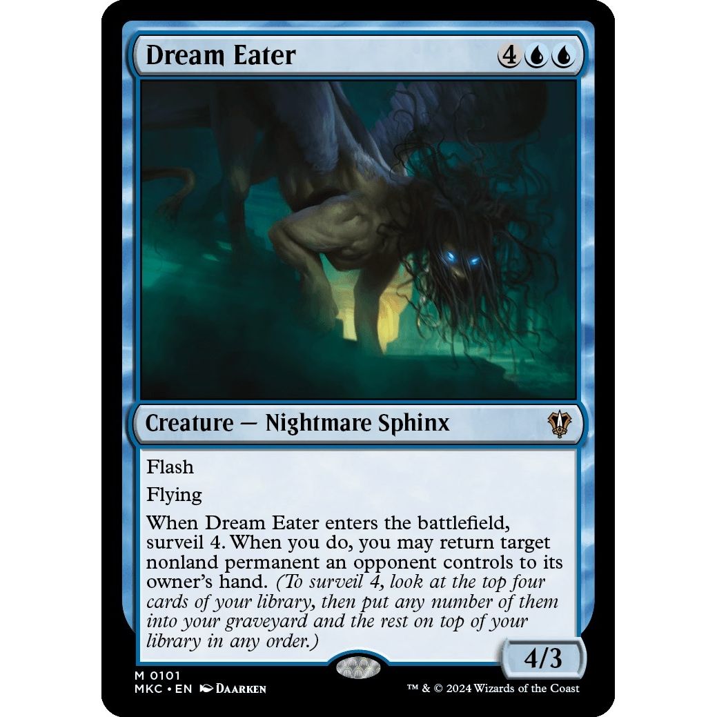 Image for Dream Eater (101) (MKC) - Magic: The Gathering