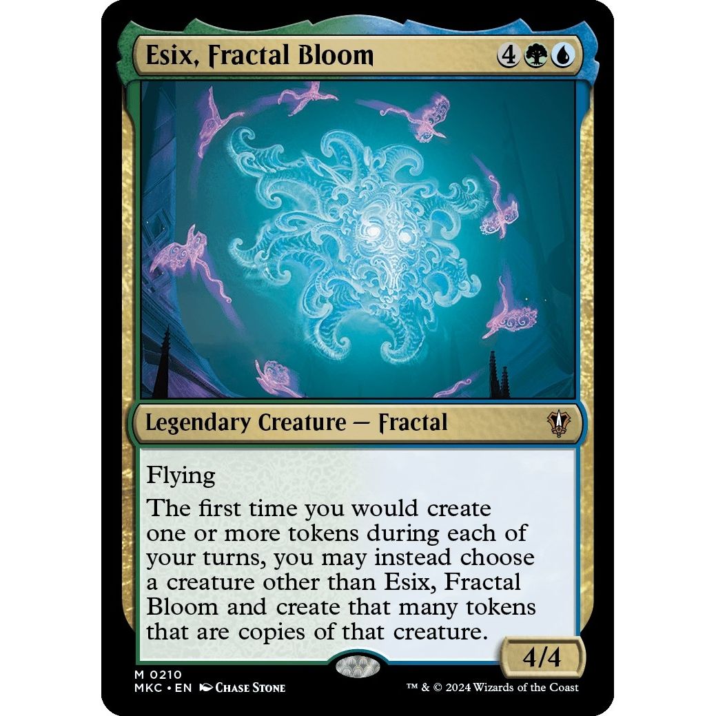 Image for Esix, Fractal Bloom (210) (MKC) - Magic: The Gathering