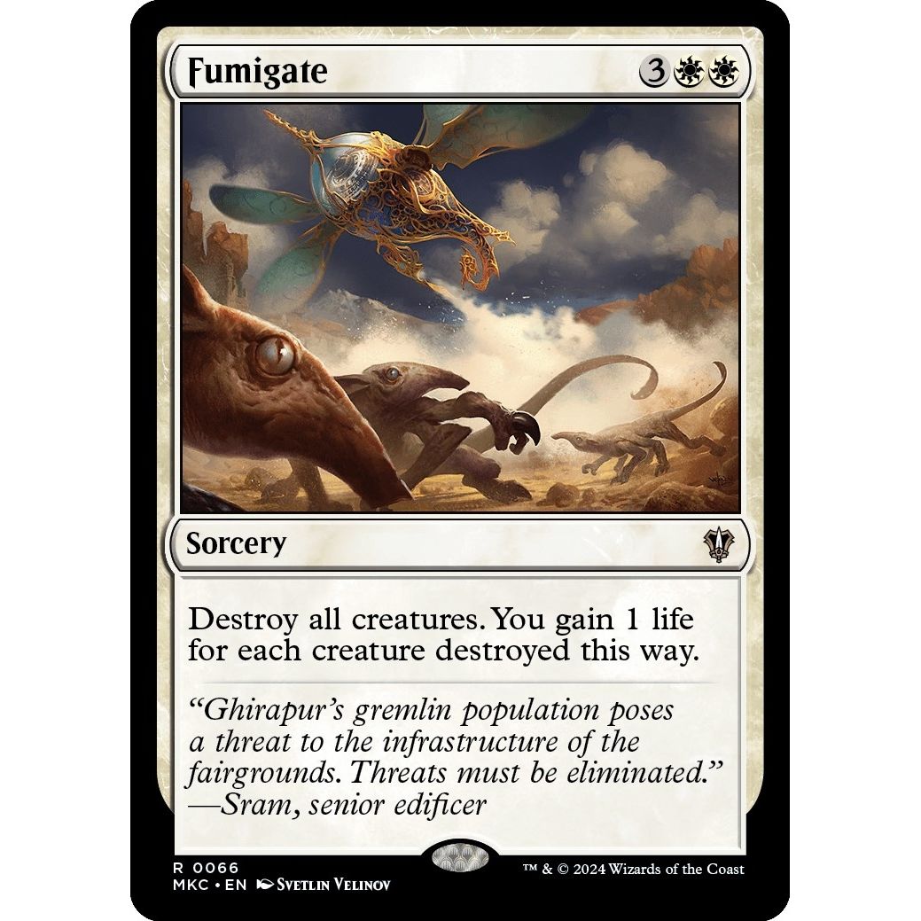Image for Fumigate (66) (MKC) - Magic: The Gathering