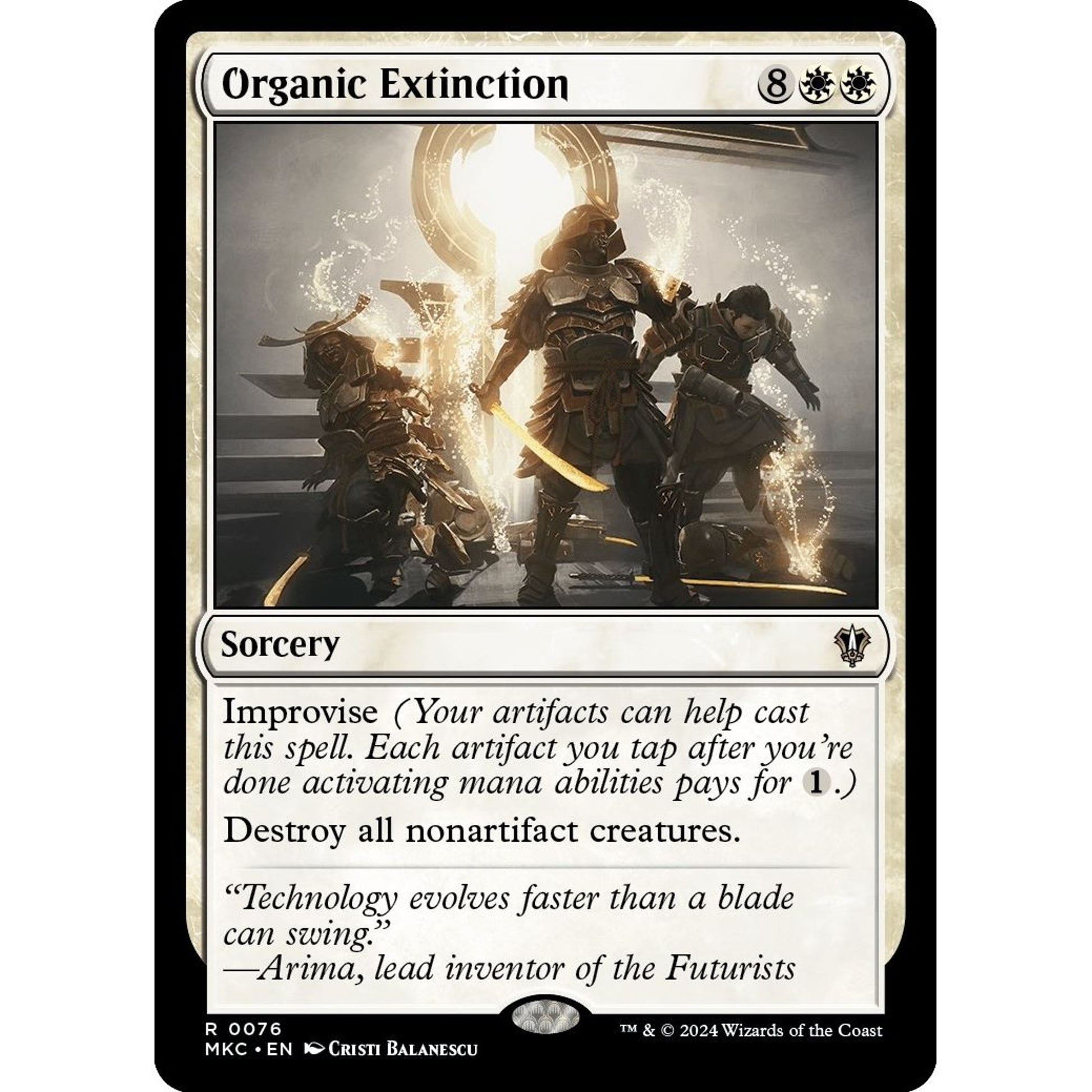 Image for Organic Extinction (76) (MKC) - Magic: The Gathering