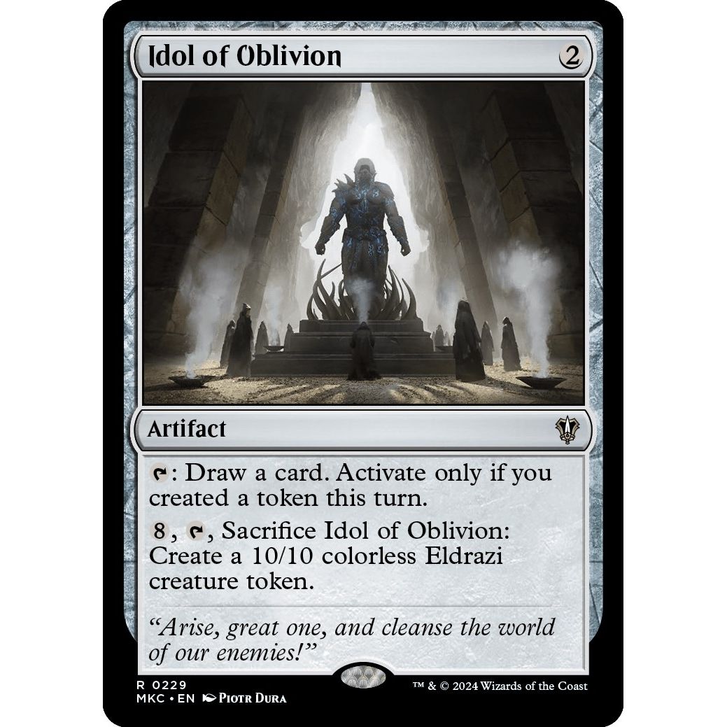 Image for Idol of Oblivion (229) (MKC) - Magic: The Gathering