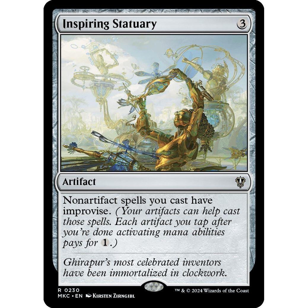 Image for Inspiring Statuary (230) (MKC) - Magic: The Gathering