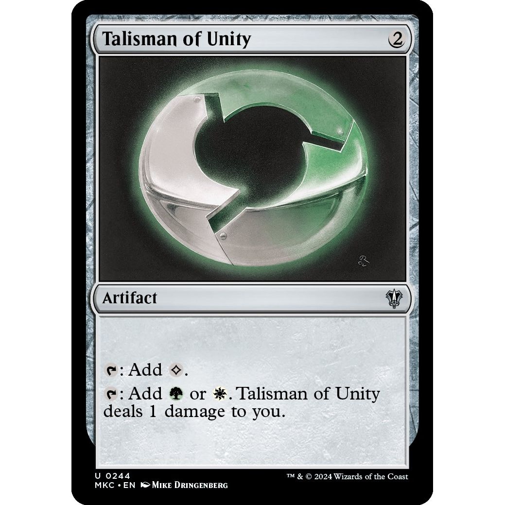 Image for Talisman of Unity (244) (MKC) - Magic: The Gathering