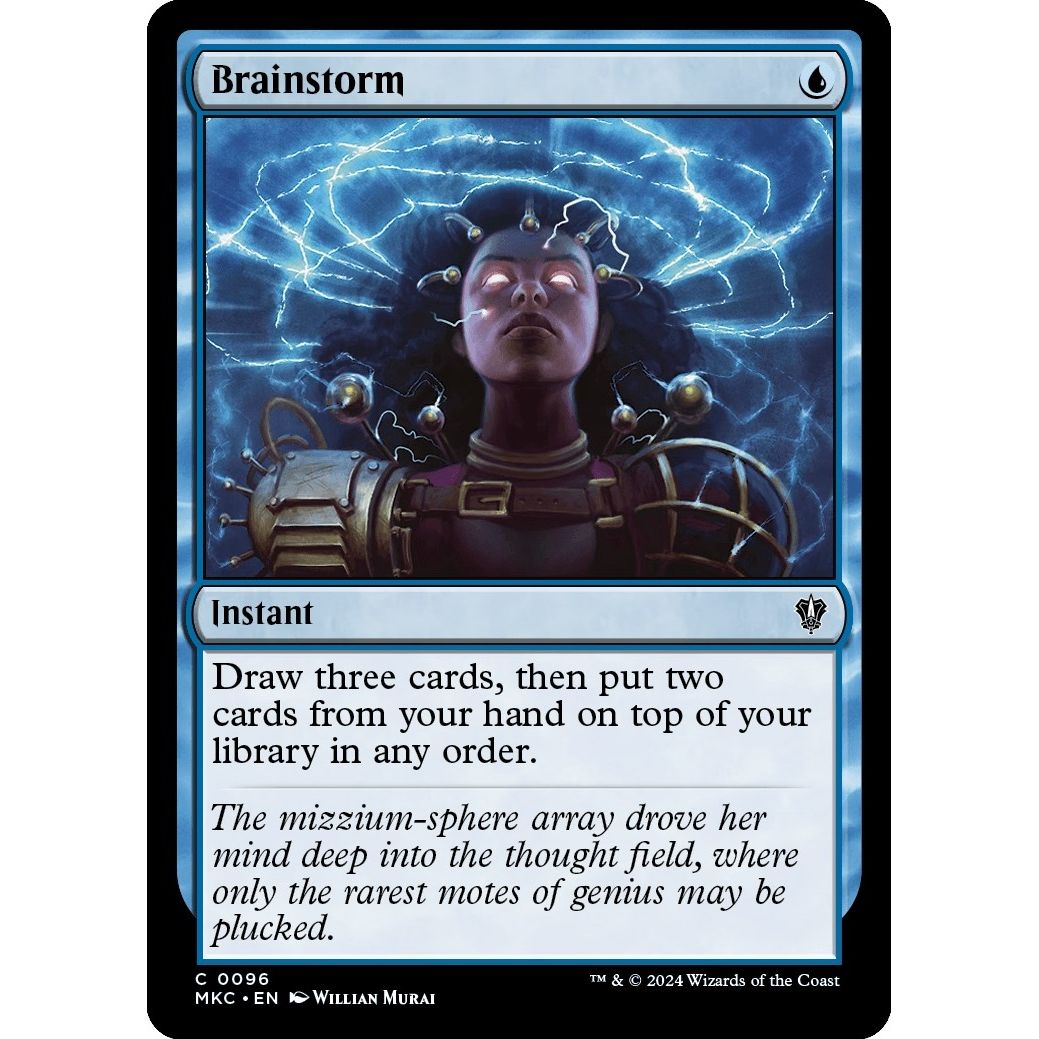 Image for Brainstorm (96) (MKC) - Magic: The Gathering