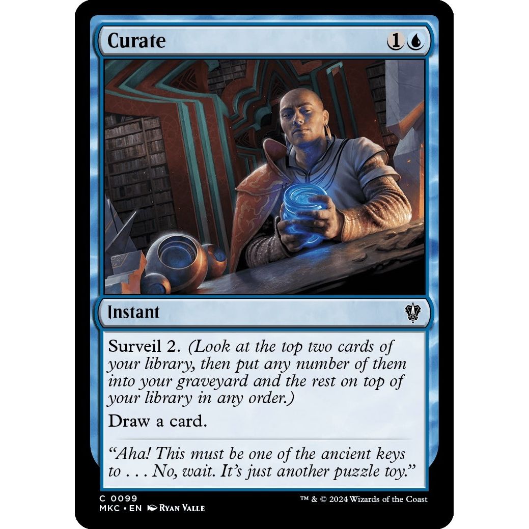 Image for Curate (99) (MKC) - Magic: The Gathering