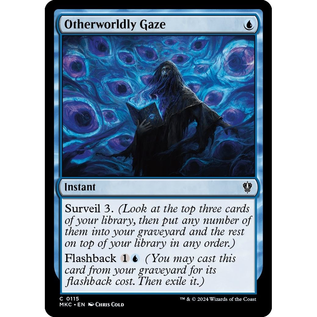Image for Otherworldly Gaze (115) (MKC) - Magic: The Gathering