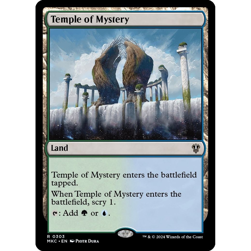 Image for Temple of Mystery (303) (MKC) - Magic: The Gathering