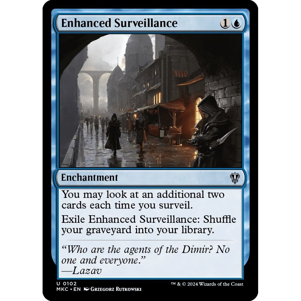 Image for Enhanced Surveillance (102) (MKC) - Magic: The Gathering