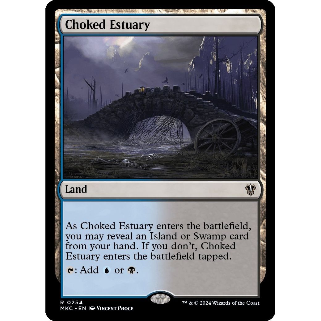 Image for Choked Estuary (254) (MKC) - Magic: The Gathering