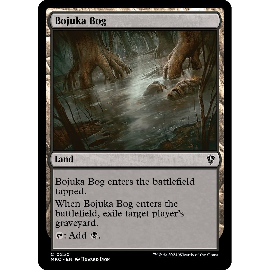 Image for Bojuka Bog (250) (MKC) - Magic: The Gathering
