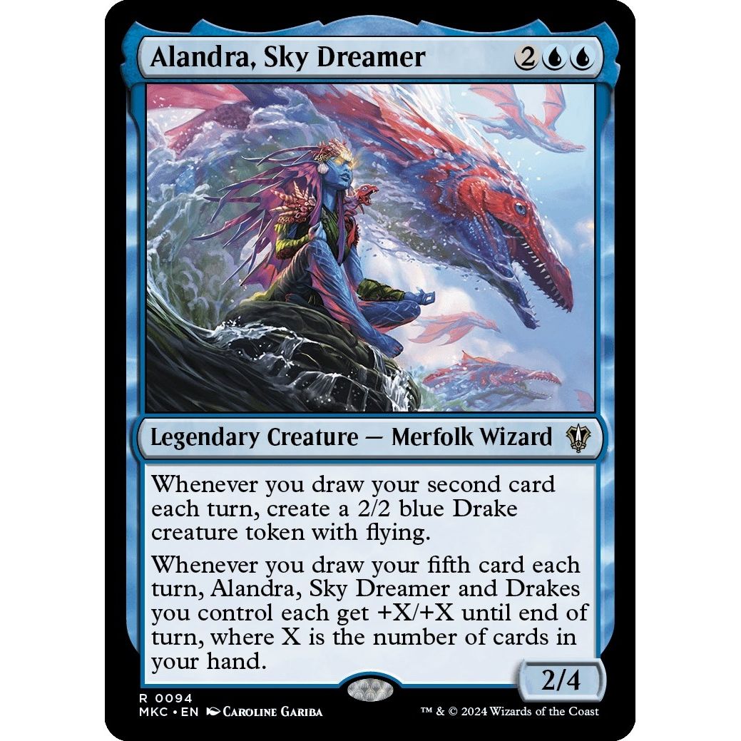 Image for Alandra, Sky Dreamer (94) (MKC) - Magic: The Gathering