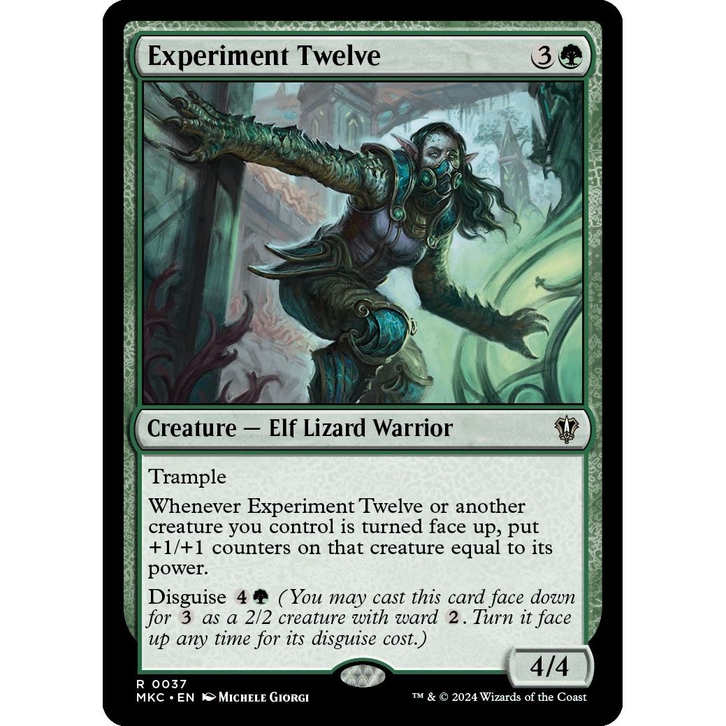 Image for Experiment Twelve (37) (MKC) - Magic: The Gathering