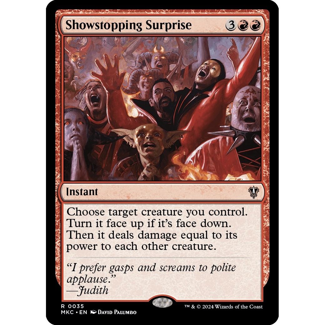 Image for Showstopping Surprise (35) (MKC) - Magic: The Gathering