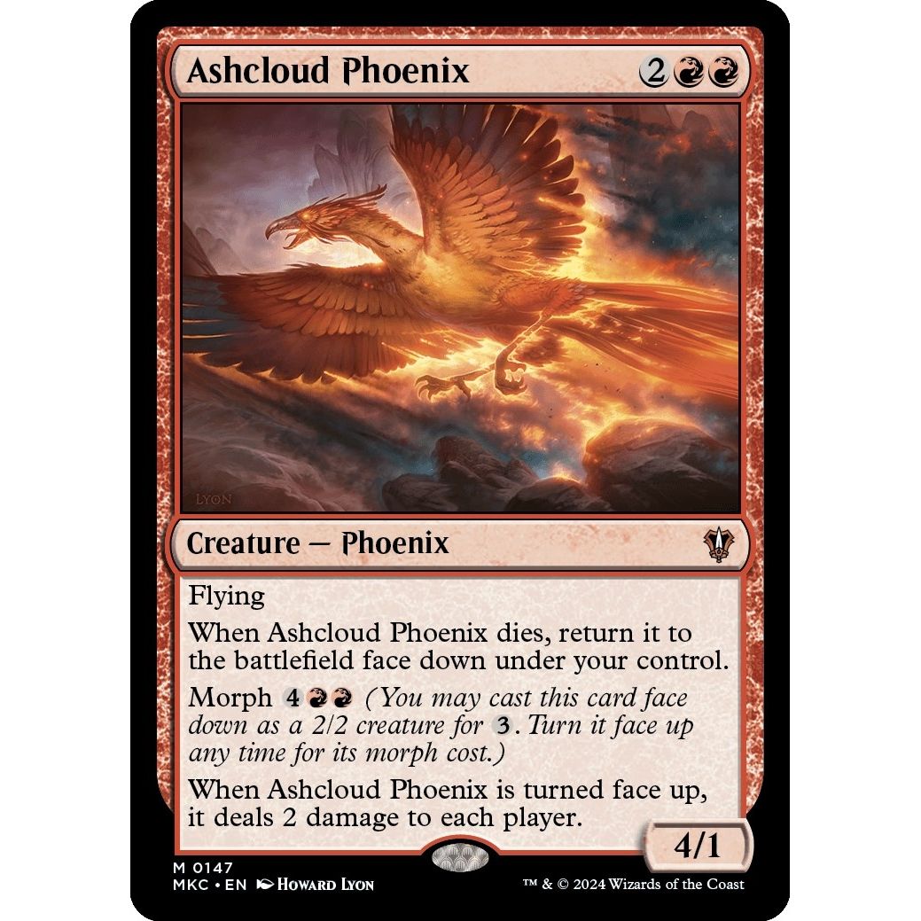 Image for Ashcloud Phoenix (147) (MKC) - Magic: The Gathering