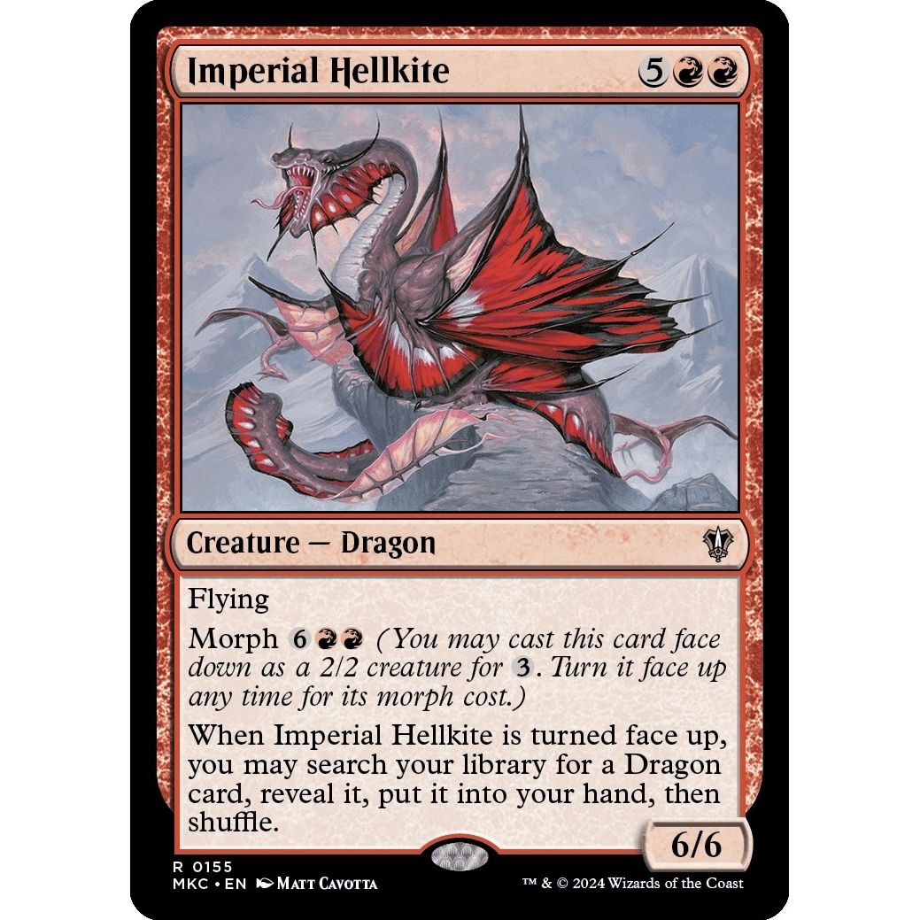 Image for Imperial Hellkite (155) (MKC) - Magic: The Gathering