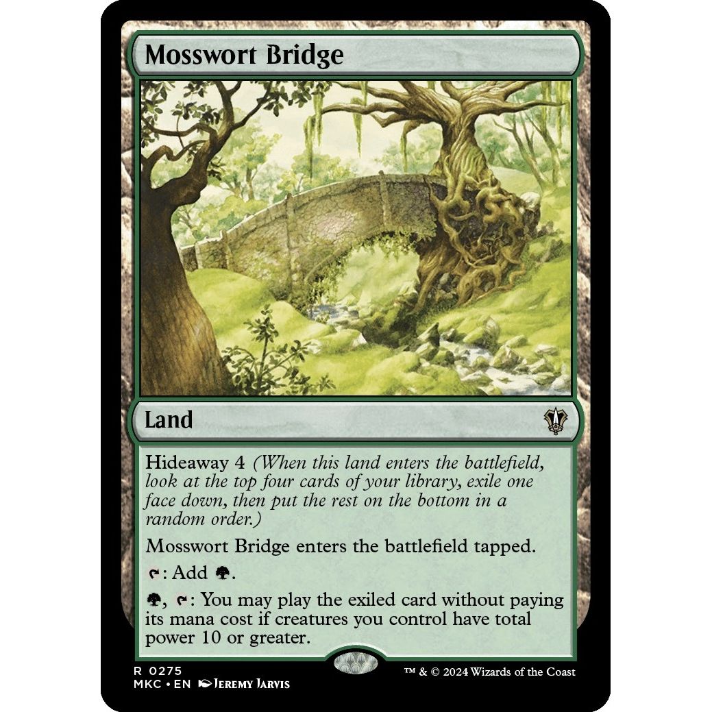 Image for Mosswort Bridge (275) (MKC) - Magic: The Gathering